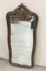 Vintage French Style Carved Wall Mirror