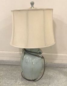 Modern Glazed Pottery Lamp