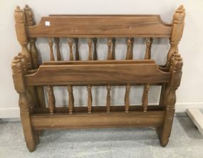 Pair of Maple Twin Bed