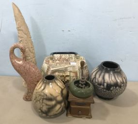 Group of Collectible Pottery and Decor Pieces