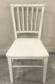Painted White Side Chair