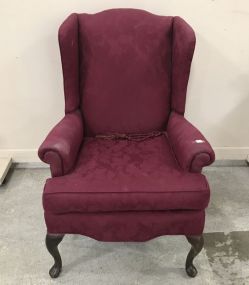 Upholstered Queen Anne Arm Chair