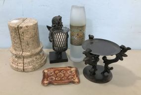Group of Decorative Display Accessories