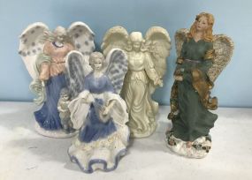 Four Collectible Angle Figurines