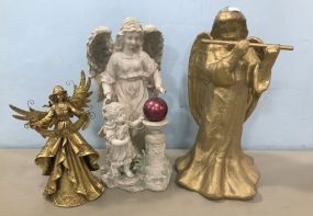 Three Decorative Angel Statues