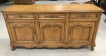 J.L. Metz Furniture Co. Country French Buffet