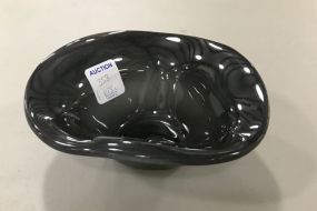 Black Annie Glass Candy Dish