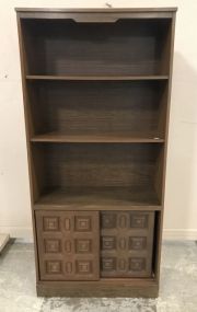 Contemporary Pressed Wood Bookcase