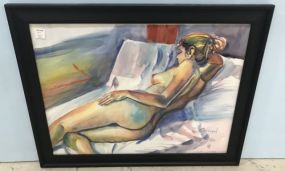 Carol Clark Hammond Watercolor Nude