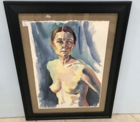 Carol Clark Hammond Watercolor Nude
