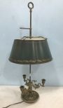 Vintage Stiffel Bouillotte Style Desk Lamp