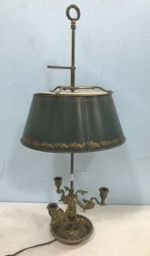 Vintage Stiffel Bouillotte Style Desk Lamp