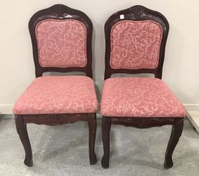 Pair of Chippendale Reproduction Side Chairs