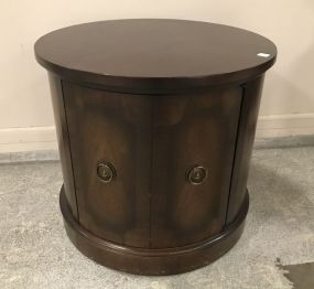 Lane Cylinder Side Table