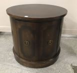 Lane Cylinder Side Table