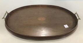 Vintage Italian Wood Serving Tray