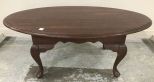 Cherry Queen Anne Style Coffee Table