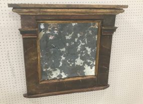 Reclaimed Rustic Wood Wall Mirror