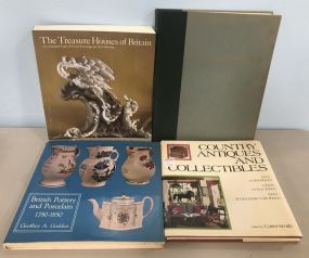 Four Pottery and Antiques Books