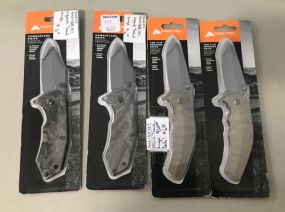Four Ozark Trail Knives