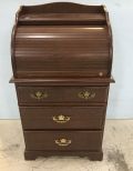 Riverside Furniture Modern Roll Stop Secretary Cabinet