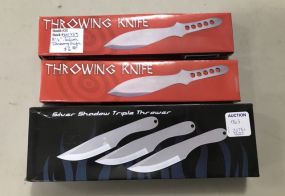 Three Throwing Knives