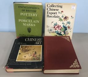 Chinese Porcelain, Pottery, Rugs, and Art Books