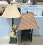 Two Decorative Table Lamps