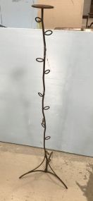 Decor Metal Rebar Candle Stand