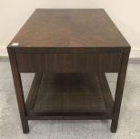 Contemporary Two Tier Side Table