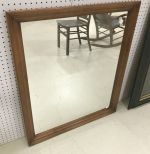 Vintage Wood Framed Mirror