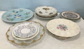 Group of Hand Painted Plates