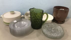 Glass and Pottery Pieces