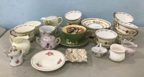Collection of Cups and Saucers
