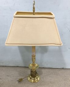 Small Modern Brass Table Lamp