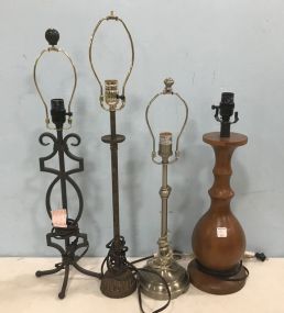 Four Decor Table Lamps