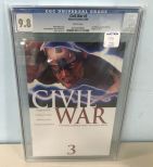 Civil War #3 Iron Man vs Captain America