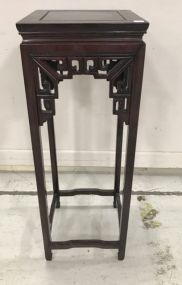 Carved Oriental Style Plant Stand