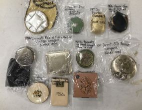 11 Vintage Assorted Compacts