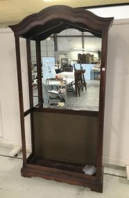 Modern Open Front Display Curio Cabinet