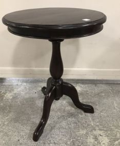 Vintage Cherry Round Top Pedestal Table