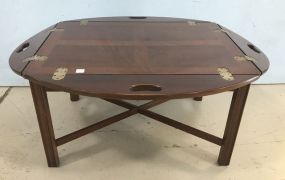 Modern Chippendale Style Butler's Coffee Table