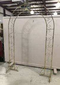 Brass Color Metal Single Arch