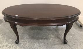 Gordon's Fine Furniture Oval Cherry Coffee Table