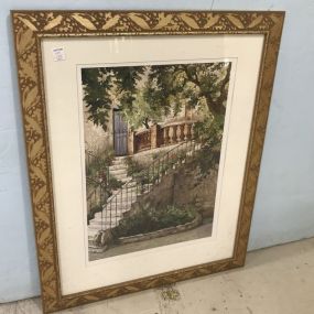Framed Stairway Print