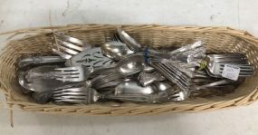 Assorted Silver Plate Flatware Pieces
