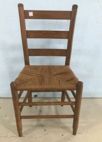 Oak Ladder Back Side Chair