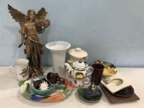 Large Collection of Pottery and Decor