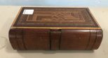 Antique Inlaid Book Box