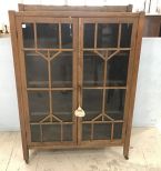 Mission Oak Limbert Two Door Bookcase